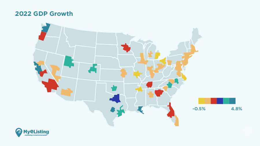 the few cities driving US GDP