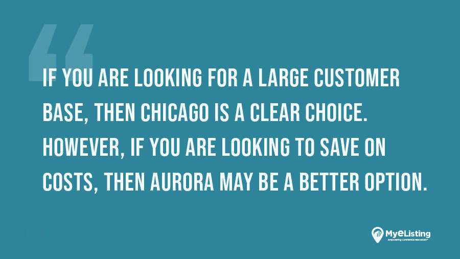 Chicago vs. Aurora: Which Is Better for Businesses?