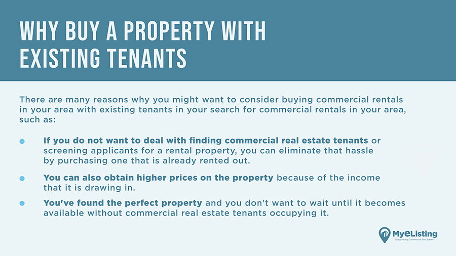 Buying property with existing tenants
