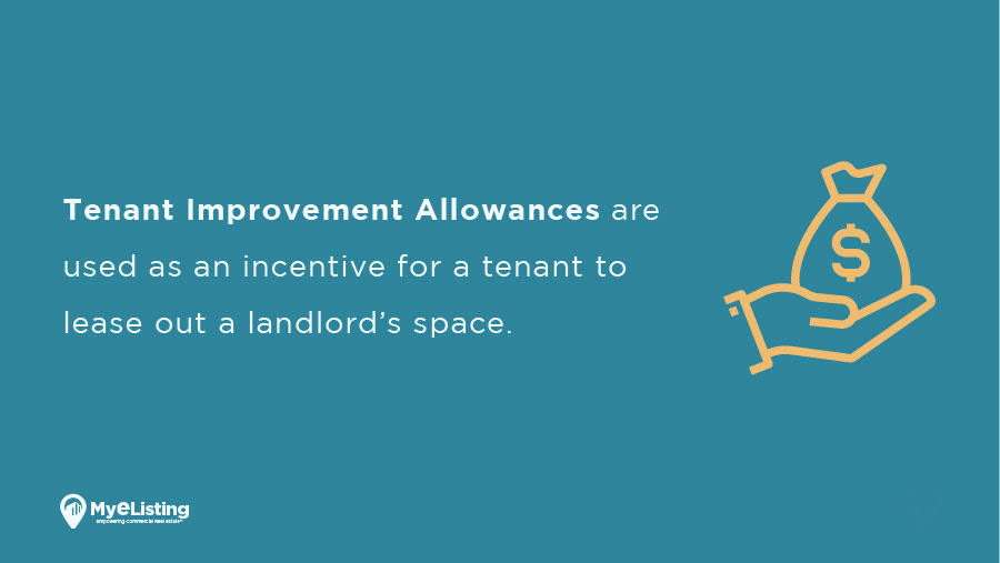 How do you calculate tenant improvements